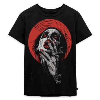 Gothique à s’en lécher les doigts - T-shirt Premium bio Enfant - noir - Devant - Mikhail (115cm)