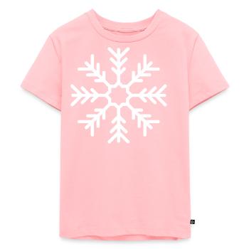 Flocon de neige - T-shirt Premium bio Enfant - rose - Devant - AI Model Kid Female (0cm)