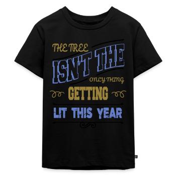 Chambre Beach Holiday Jokes Bodybuilding Dork - T-shirt Premium bio Enfant - noir - Devant - Mikhail (115cm)