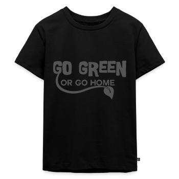Sustainability - Kids Premium Organic T-Shirt - black - Front - Mikhail (115cm)