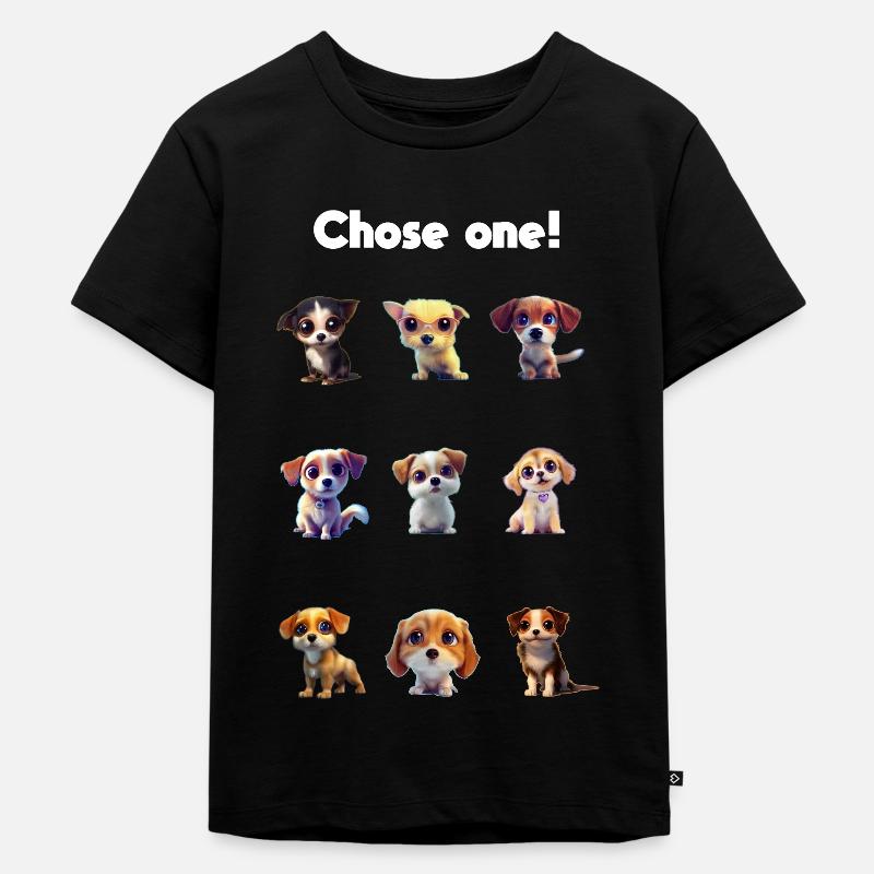 choisi un 1 - T-shirt Premium bio Enfant - noir