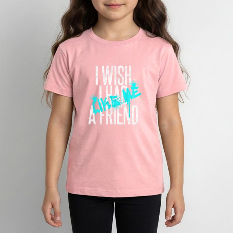 J’aurais aimé, j’avais un ami, comme moi - Label 126 T-shirt Premium bio Enfant