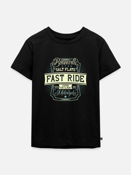 Coole Sprüche - Kinder Premium Bio T-Shirt - Schwarz