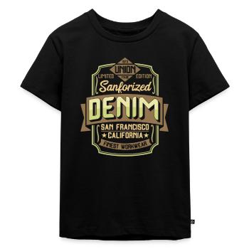 Proverbes - T-shirt Premium bio Enfant - noir - Devant - Mikhail (115cm)