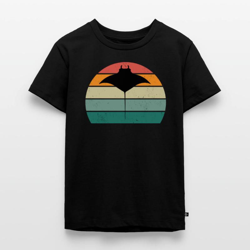 Stingrays Devil Rays Flies Gliding Rays Kids Premium Organic T-Shirt