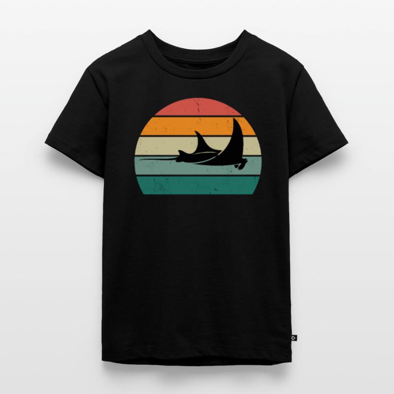 Stingrays Devil Rays Flies Gliding Rays Kids Premium Organic T-Shirt