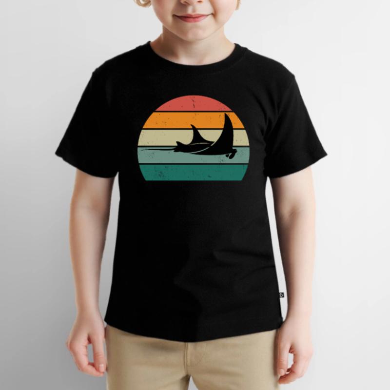 Stingrays Devil Rays Flies Gliding Rays Kids Premium Organic T-Shirt