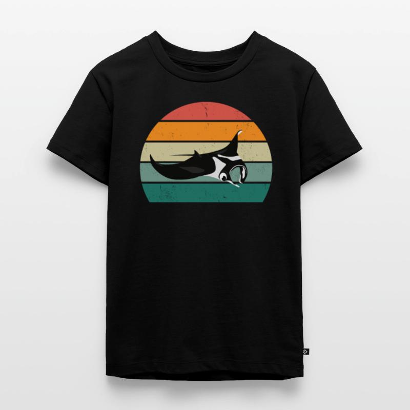 Stingrays Devil rays Flies Gliding Rays Kids Premium Organic T-Shirt