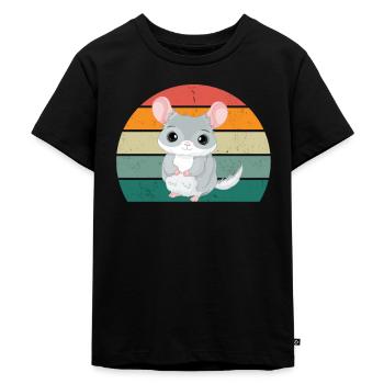 Rodents Rodents Hamster Rat Mouse Squirrel - Kids Premium Organic T-Shirt - black - Front - Mikhail (115cm)