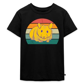 Rodents Rodents Hamster Rat Mouse Squirrel - Kids Premium Organic T-Shirt - black - Front - Mikhail (115cm)