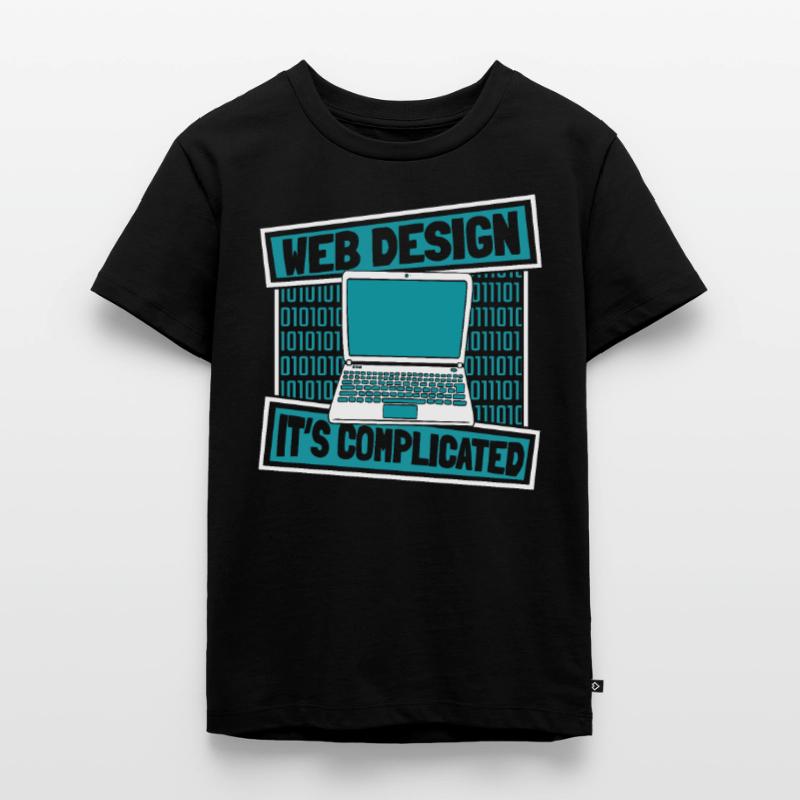 Web Developer Web Developer Funny Kids Premium Organic T-Shirt