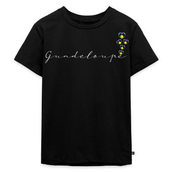 Guadeloupe - T-shirt Premium bio Enfant - noir - Devant - Mikhail (115cm)