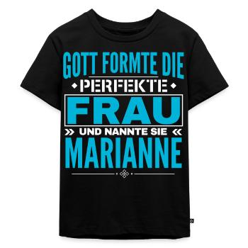 Marianne Nom Design - T-shirt Premium bio Enfant - noir - Devant - Mikhail (115cm)