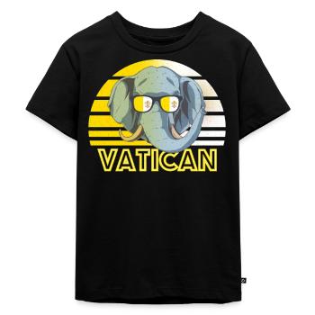 Vatican - T-shirt Premium bio Enfant - noir - Devant - Mikhail (115cm)