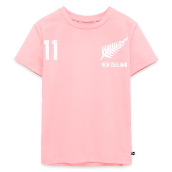 nouvelle-Zélande - T-shirt Premium bio Enfant - rose - Devant - AI Model Kid Female (0cm)