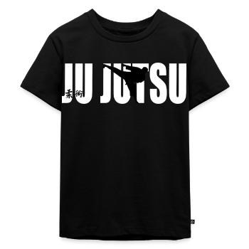 Ju-Jutsu Ju Jutsu Jiu Jitsu Arts Martiaux Arts Martiaux Arts Martiaux - T-shirt Premium bio Enfant - noir - Devant - Mikhail (115cm)