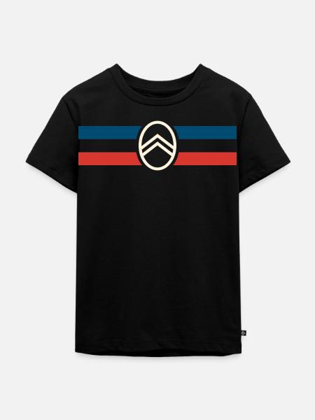 Citroën Logo Stripes - T-shirt Premium bio Enfant - noir