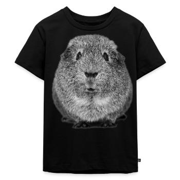 Guinea pig - Kids Premium Organic T-Shirt - black - Front - Mikhail (115cm)