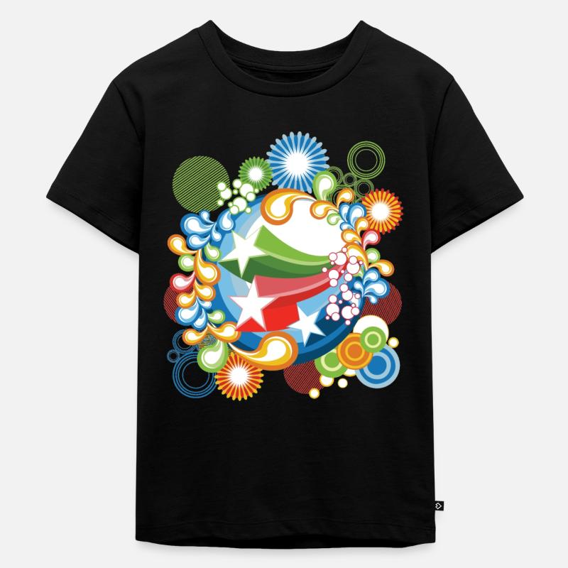 72 - Kinder Premium Bio T-Shirt - Schwarz
