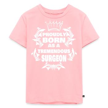 Chirurgien - T-shirt Premium bio Enfant - rose - Devant - AI Model Kid Female (0cm)