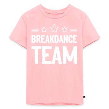 Équipe de breakdance Mannschaft - T-shirt Premium bio Enfant - rose - Devant - AI Model Kid Female (0cm)