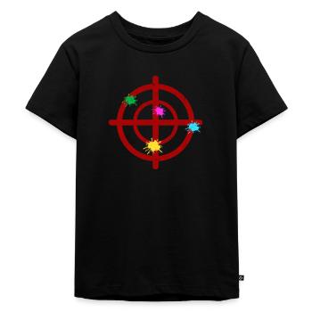 Cool Paintball Lover Target Sports Paintballer - T-shirt Premium bio Enfant - noir - Devant - Mikhail (115cm)