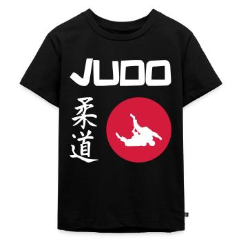 Judo - T-shirt Premium bio Enfant - noir - Devant - Mikhail (115cm)