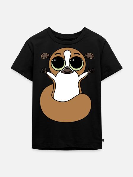 Mice lemur - Kids Premium Organic T-Shirt - black