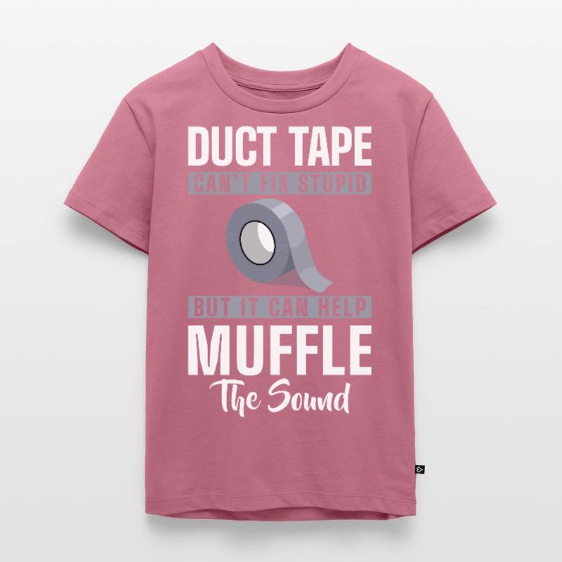 Idiots Work Evil Provocation Kids Premium Organic T-Shirt