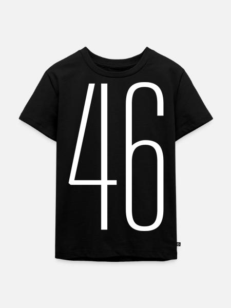 46 - Kinder Premium Bio T-Shirt - Schwarz
