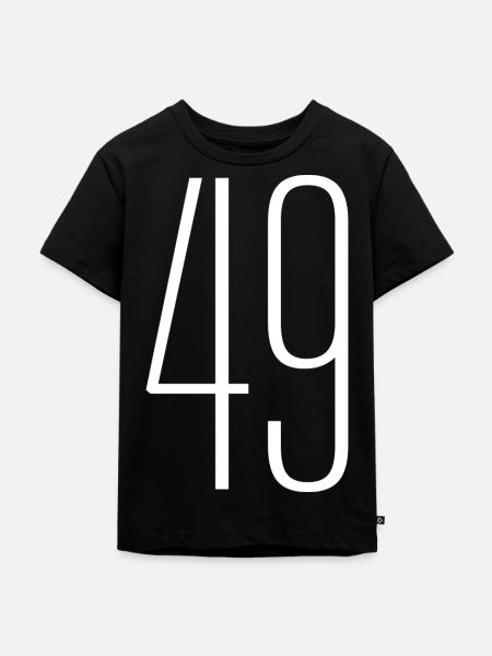 49 - Kinder Premium Bio T-Shirt - Schwarz