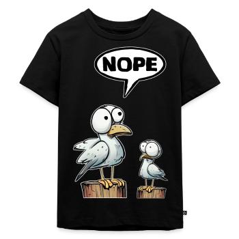 Non, pas aujourd’hui. Paresseux Drôle Basse-Autriche - T-shirt Premium bio Enfant - noir - Devant - Mikhail (115cm)