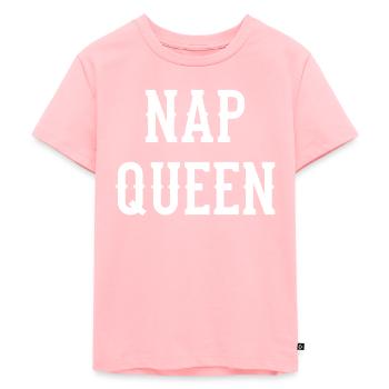 Nap Queen - Kids Premium Organic T-Shirt - rose - Front - AI Model Kid Female (0cm)