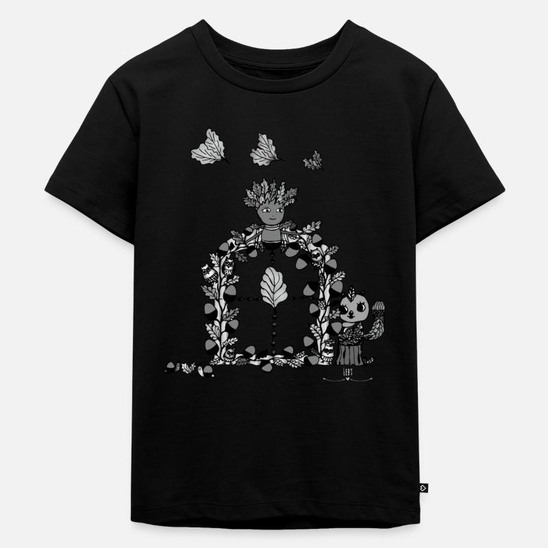 Magic Gate Coma - Le gardien d'Orbis - T-shirt Premium bio Enfant - noir