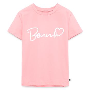 Battement de cœur de Bonn - T-shirt Premium bio Enfant - rose - Devant - AI Model Kid Female (0cm)