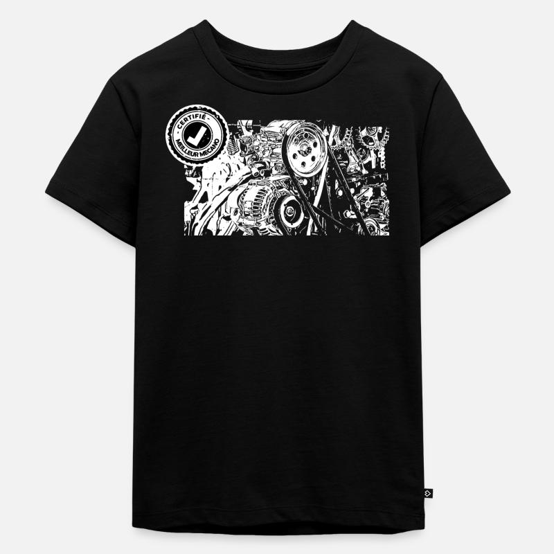 BESTER MECHANIKER - Kinder Premium Bio T-Shirt - Schwarz