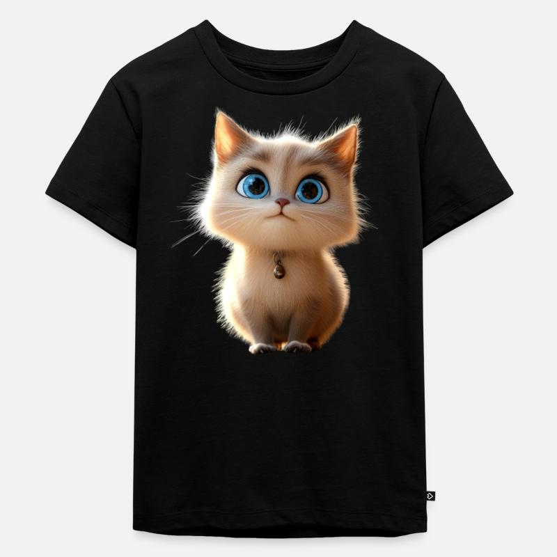 Ragdoll Kat Ragdoll Kat Schattige Ragdoll Katten - Kinderen Premium Bio T-shirt - zwart