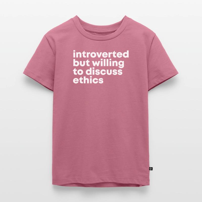 Ethics Ethics Ethics Kids Premium Organic T-Shirt