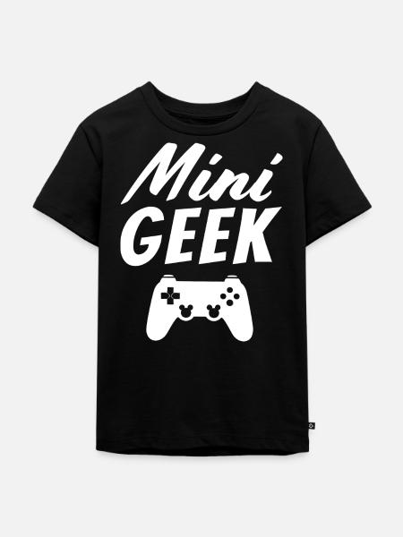 Geek Junior - T-shirt Premium bio Enfant - noir