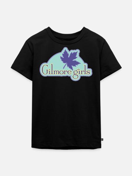 Gilmore Girls Logo - Kinder Premium Bio T-Shirt - Schwarz