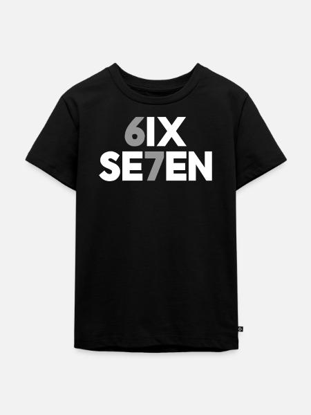 Six Seven - 67 - Meme - Basketball - 6-7 - Kinder Premium Bio T-Shirt - Schwarz