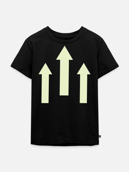 Pfeile Trio - Kinder Premium Bio T-Shirt - Schwarz