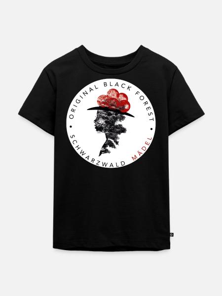 Schwarzwaldmädel - Original Black Forest - Kinder Premium Bio T-Shirt - Schwarz