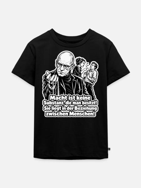 Machtbeziehungen - Kinder Premium Bio T-Shirt - Schwarz