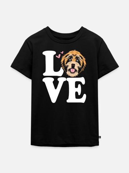 Havaneser - Kinder Premium Bio T-Shirt - Schwarz
