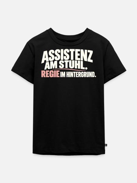 ZFA - Kinder Premium Bio T-Shirt - Schwarz