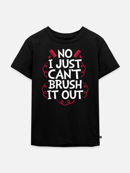 Hundefriseur - Kinder Premium Bio T-Shirt - Schwarz
