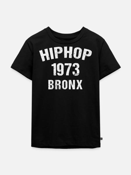 HipHop Bronx 1973 - Kinder Premium Bio T-Shirt - Schwarz