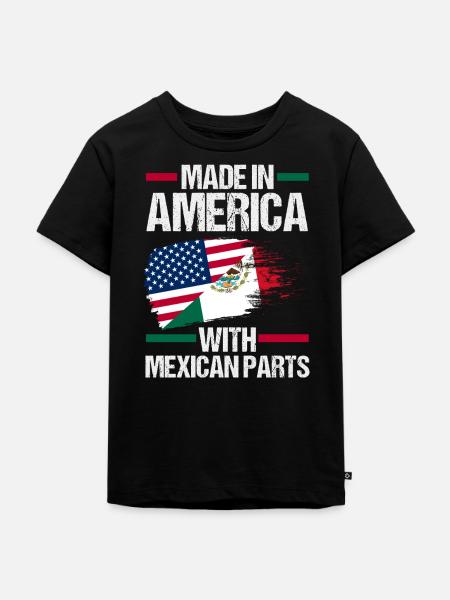 Mexican Mexico - Kinder Premium Bio T-Shirt - Schwarz