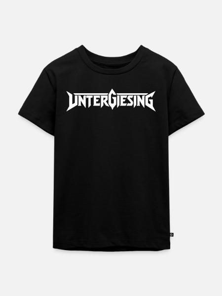 untergiesing - Kinder Premium Bio T-Shirt - Schwarz